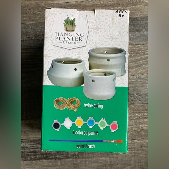 DIY Hanging Planter Painting Kit - Picture 2 of 6